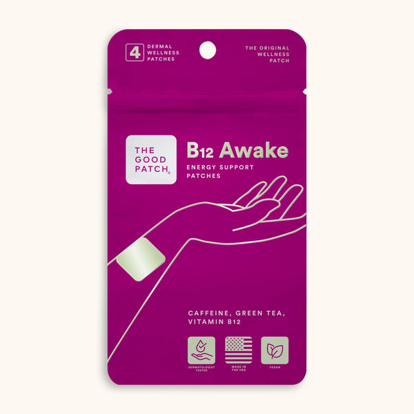 The Good Patch B12 Awake Wearable Wellness Patch 4ct
