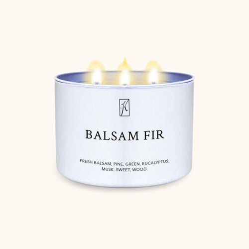 The Rustic House Balsam Fir Glass Candle