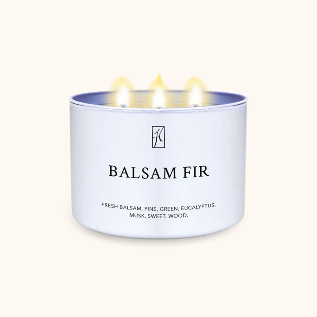 The Rustic House Balsam Fir Glass Candle