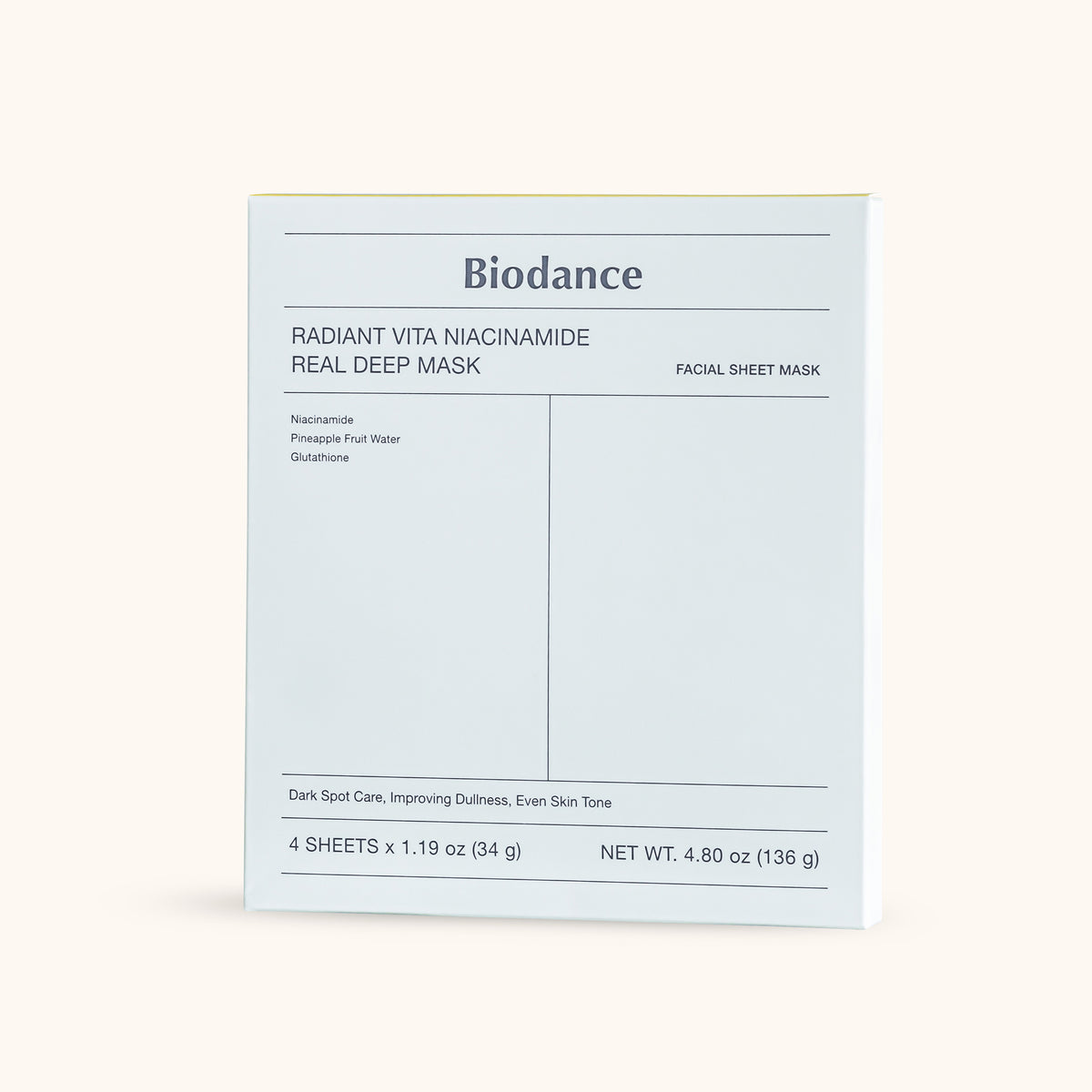 Biodance Radiant Vita Niacinamide Real Deep Mask