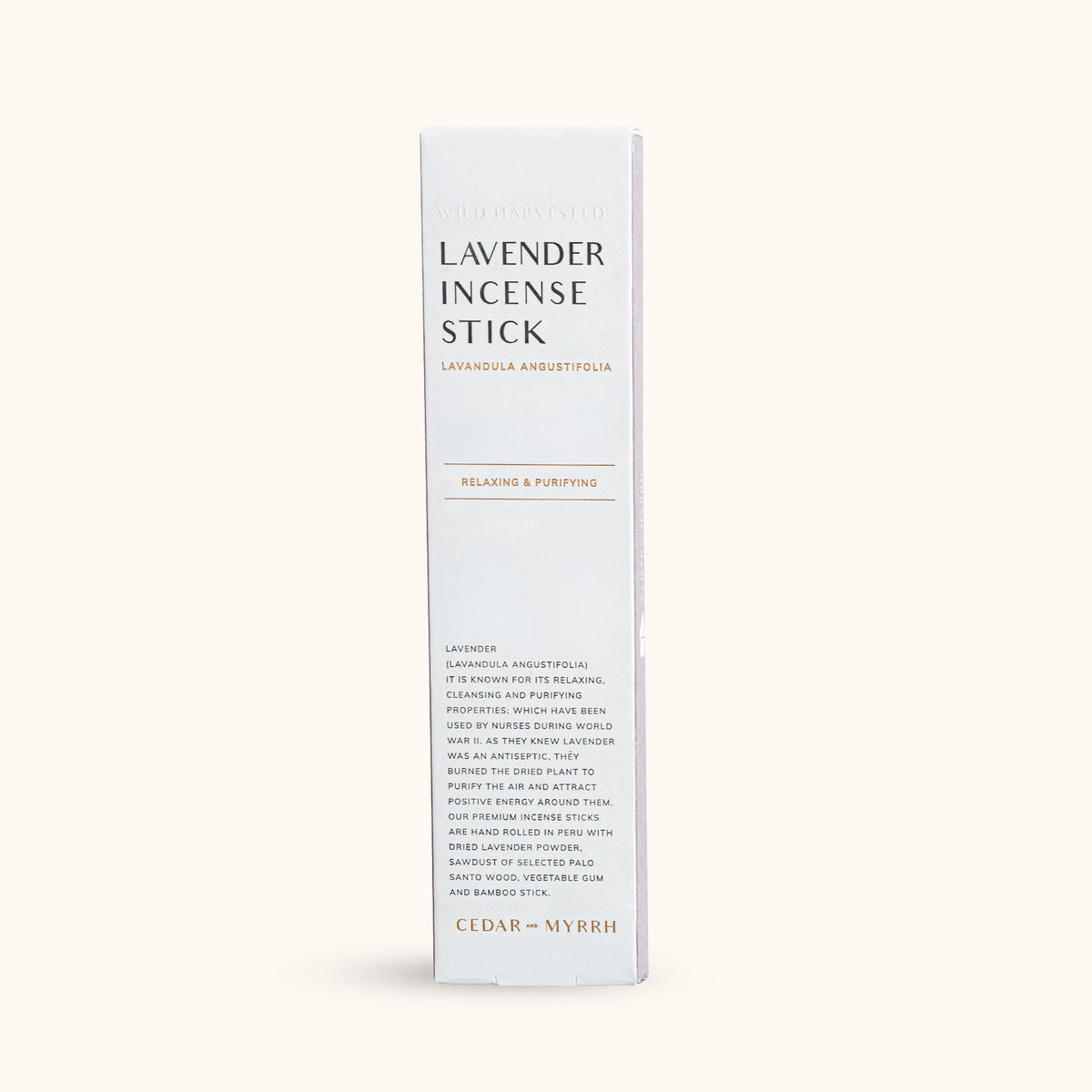 Cedar & Myrrh Incense Stick