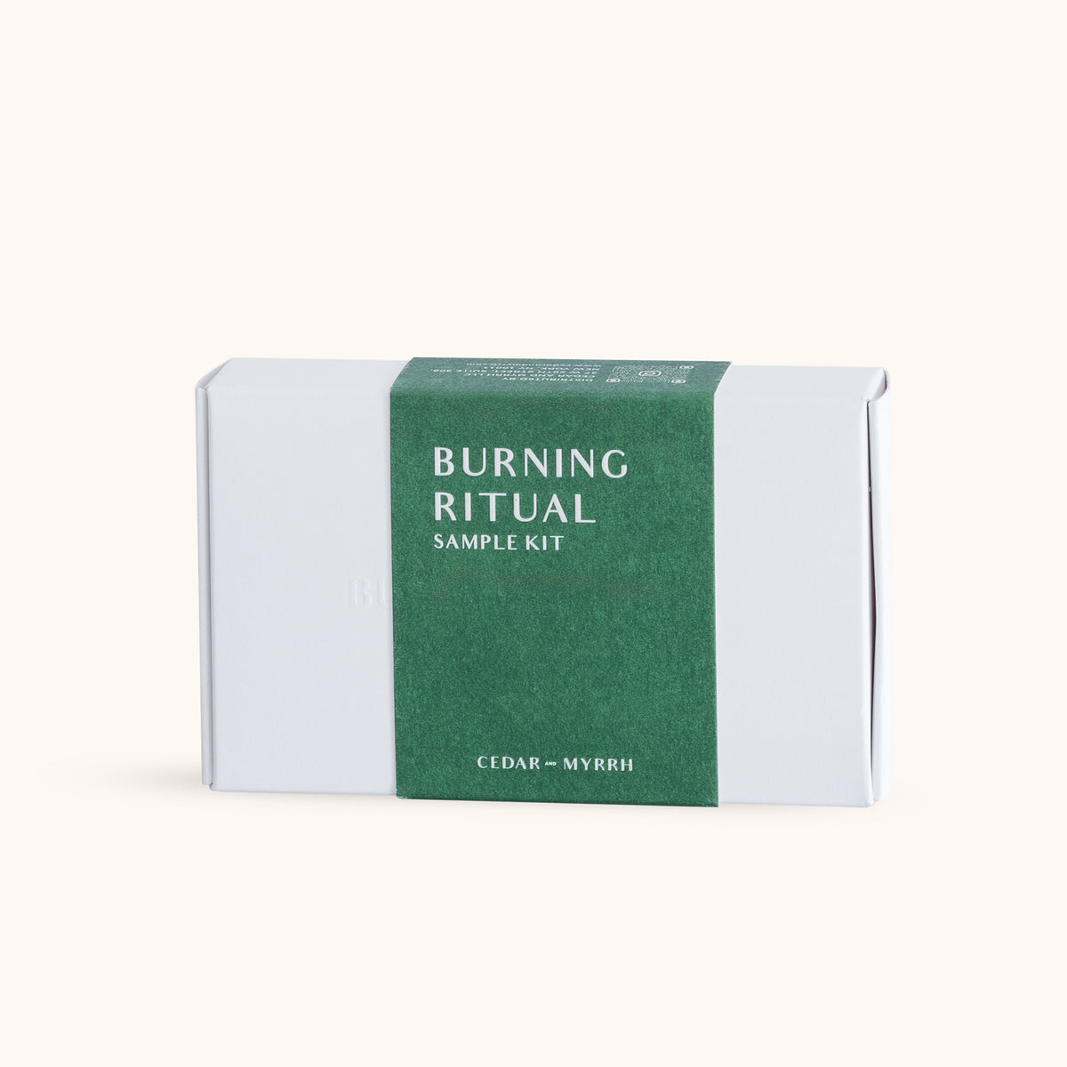 Burning Ritual Sample Kit – Cedar & Myrrh