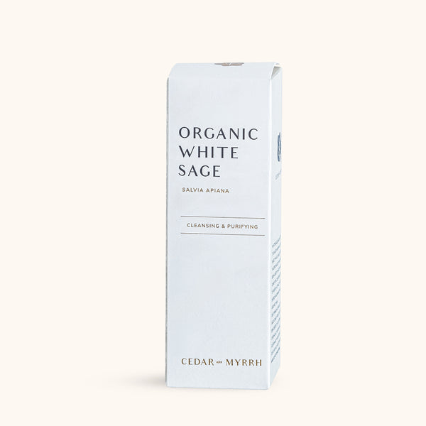 Burning Ritual Organic White Sage – Cedar & Myrrh