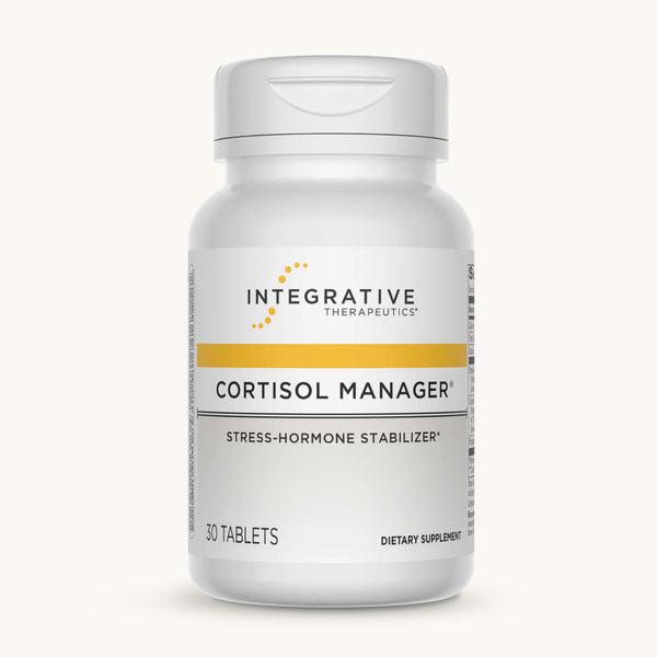 Cortisol Manager 90-count supplement capsules for stress and cortisol balance