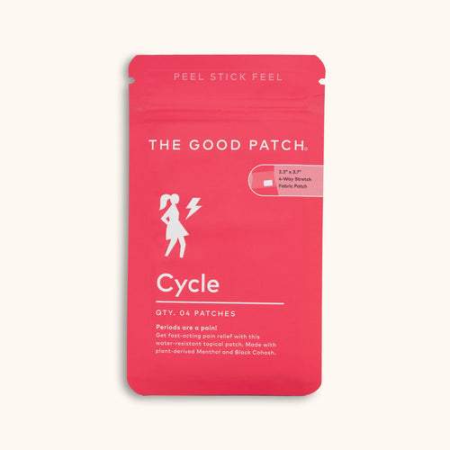 The Good Patch Cycle Wearable Wellness Patch 4ct