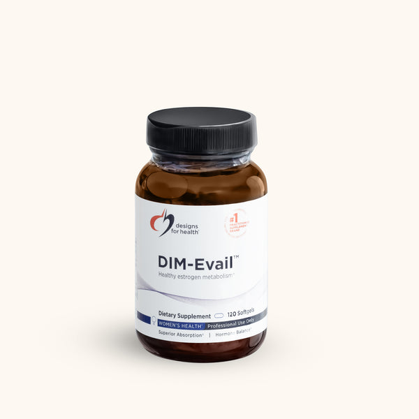 DIM-Evail supplement softgels for estrogen metabolism and hormone balance
