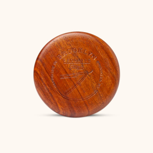 Brooklyn Grooming Dark Oak Shaving Bowl