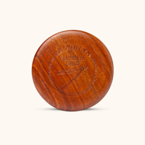 Brooklyn Grooming Dark Oak Shaving Bowl
