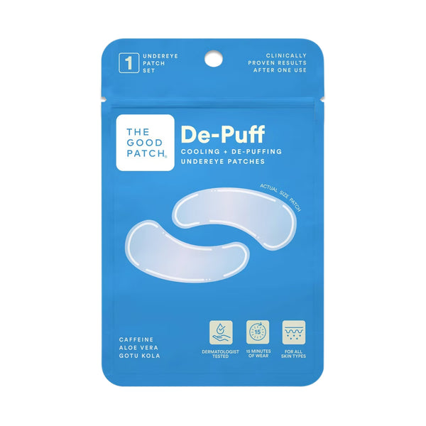 The Good Patch De-Puff Hydrogel Undereye Patches 1ct