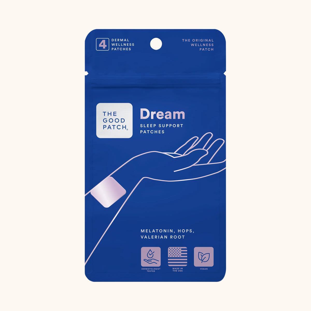 The Good Patch Dream Wearable Wellness Patch 4ct