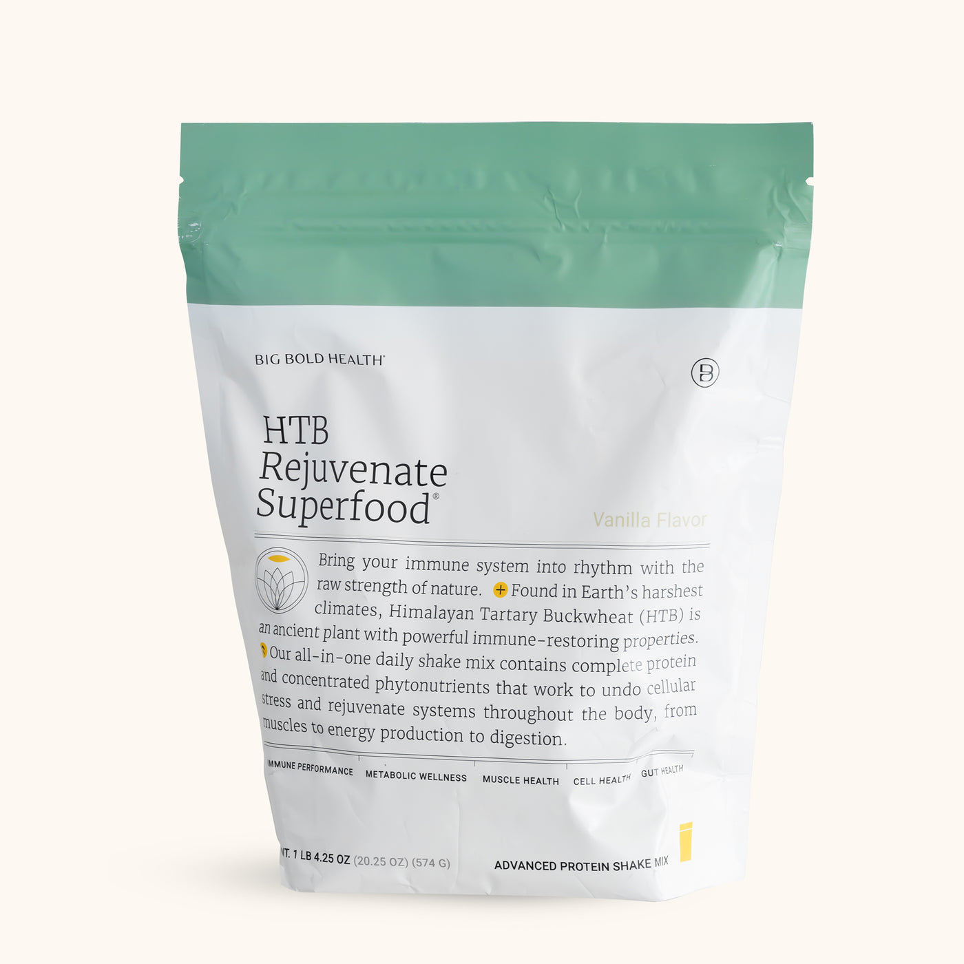 HTB Rejuvenate SuperFood supplement powder for energy and daily wellness support