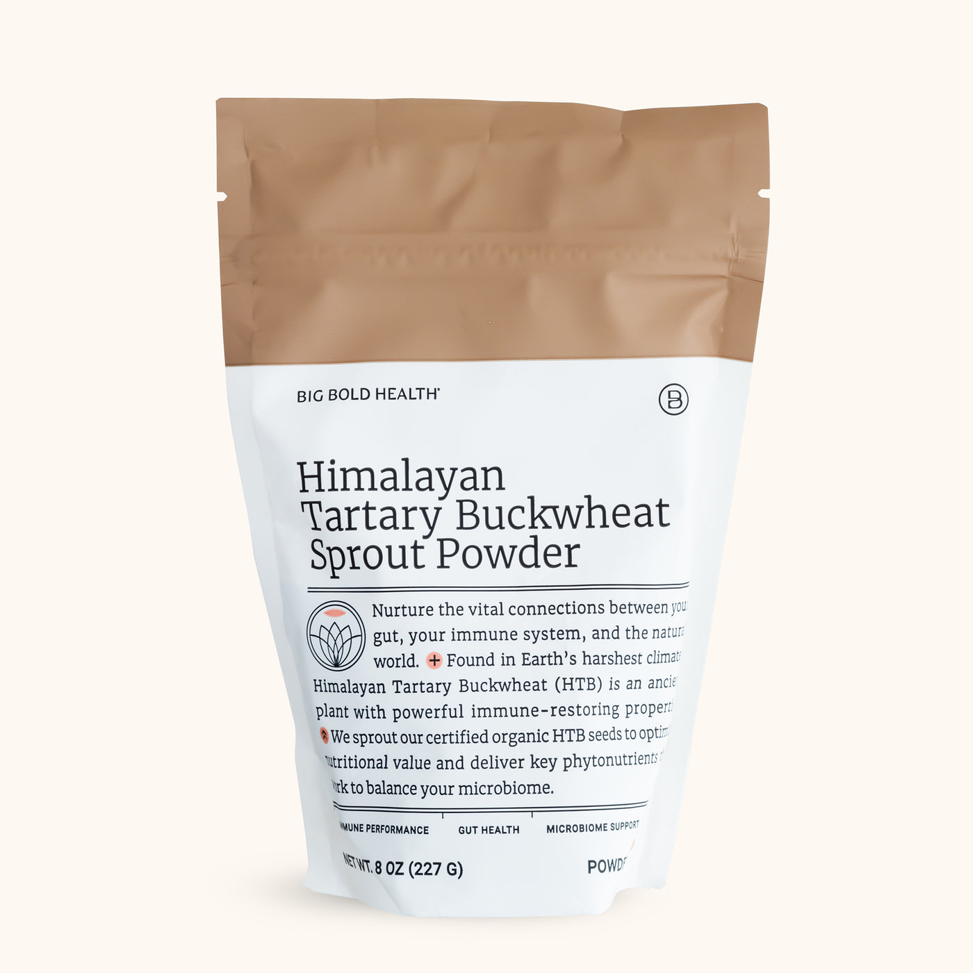 Himalayan Tartary Buckwheat Sprout Powder for immune and cellular health support
