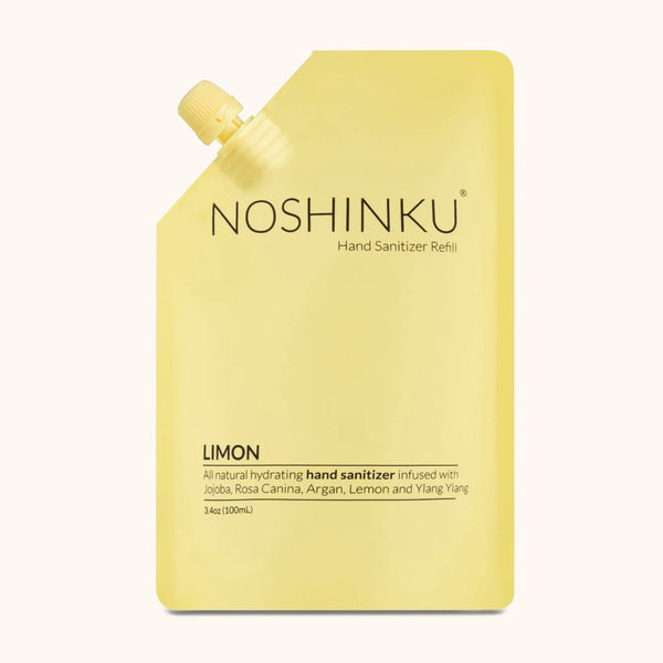 Noshinku Lemon Ylang-Ylang Hand Moisturizing Sanitizer Refill Pouch