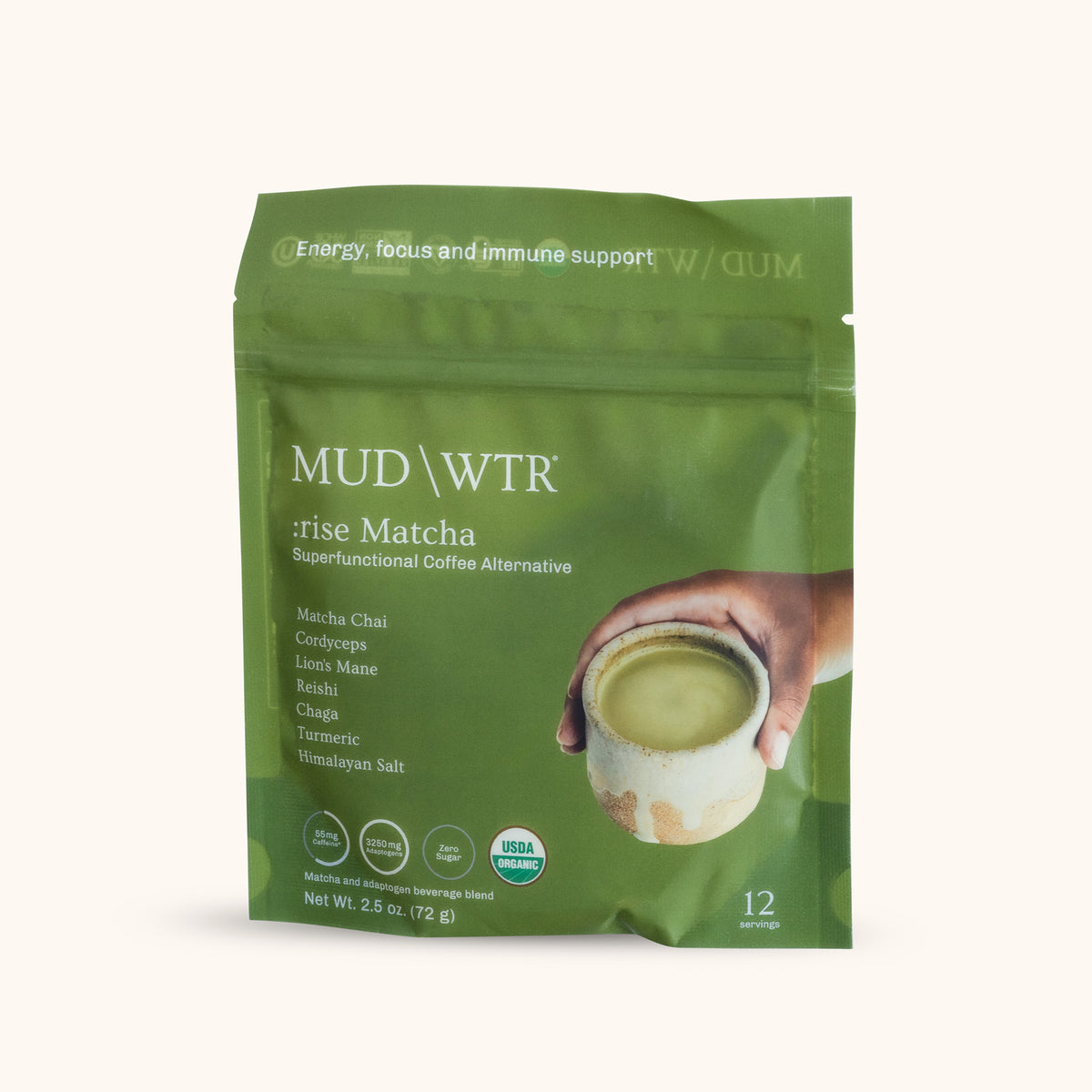 MUD\WTR :rise Matcha