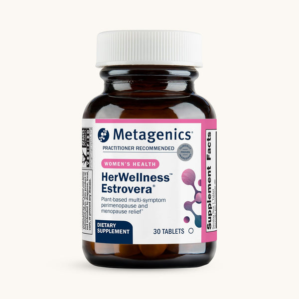 Metagenics HerWellness Estrovera supplement for natural menopause relief