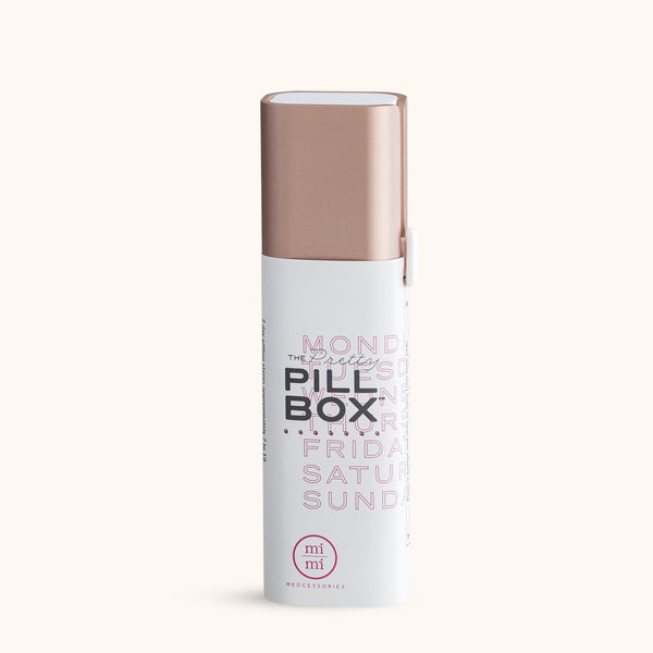 Mimi Medcessories The Pretty Pill Box (rose gold)