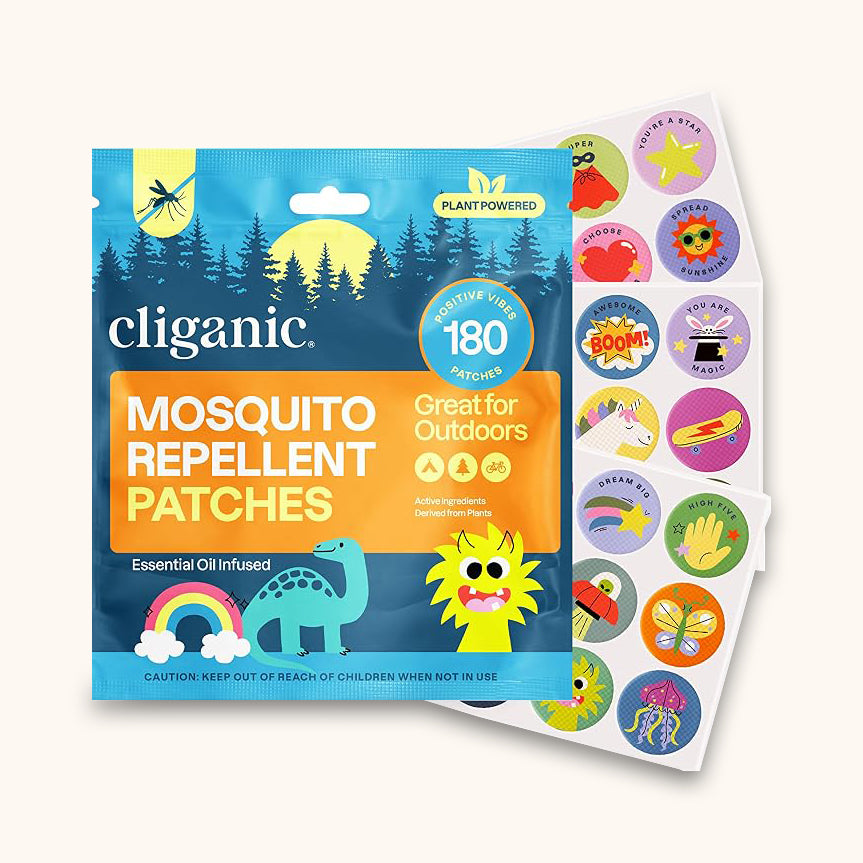 Cliganic Mosquito Repellent Patches - Animal