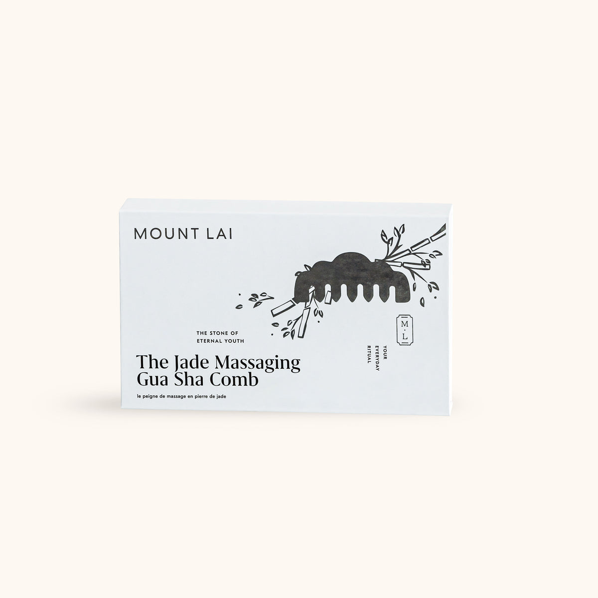 Mount Lai The Jade Massaging Gua Sha Comb