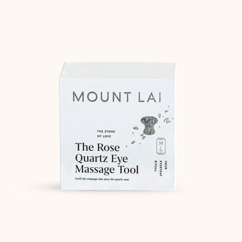 Mount Lai The Rose Quartz Eye Massage Tool