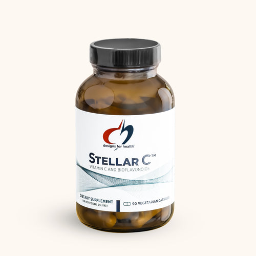 Stellar C high-potency vitamin C supplement capsules for immune defense