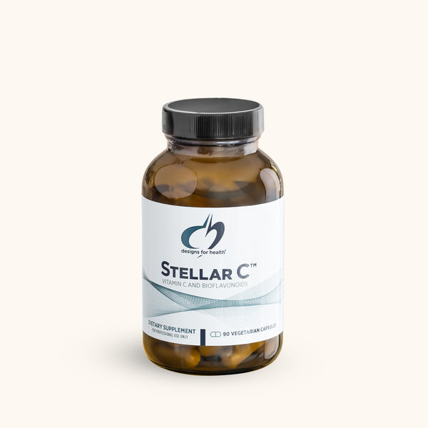 Stellar C high-potency vitamin C supplement capsules for immune defense