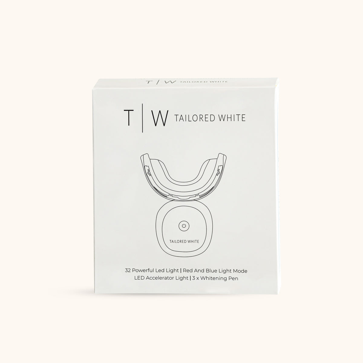 Tailored White LED Teeth Whitening Kit