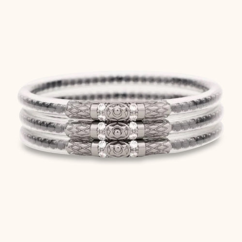 BuDhaGirl Three Queens All Weather Bangles (Set of 4)