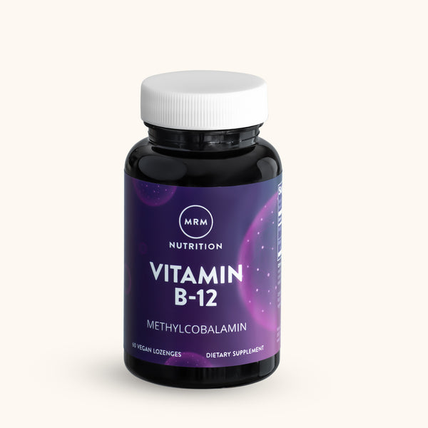 Vitamin B-12 supplement capsules for energy, nerve health, and metabolism