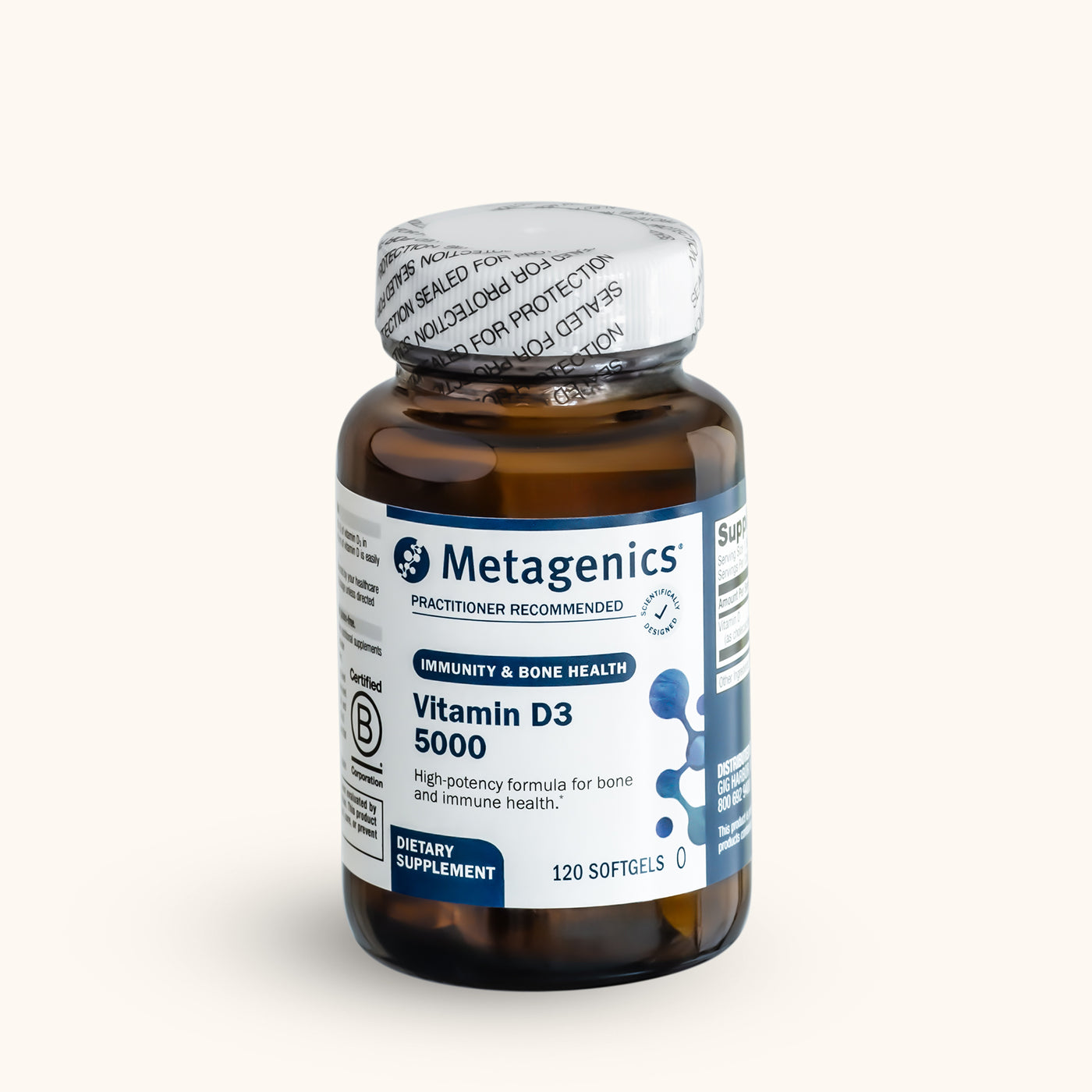 Metagenic's Vitamin D3 5,000 IU + K