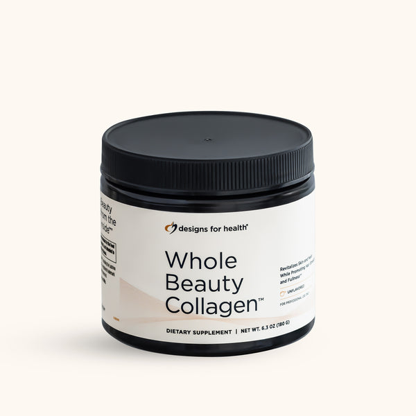 Pink and White Whole Beauty Collagen Canister